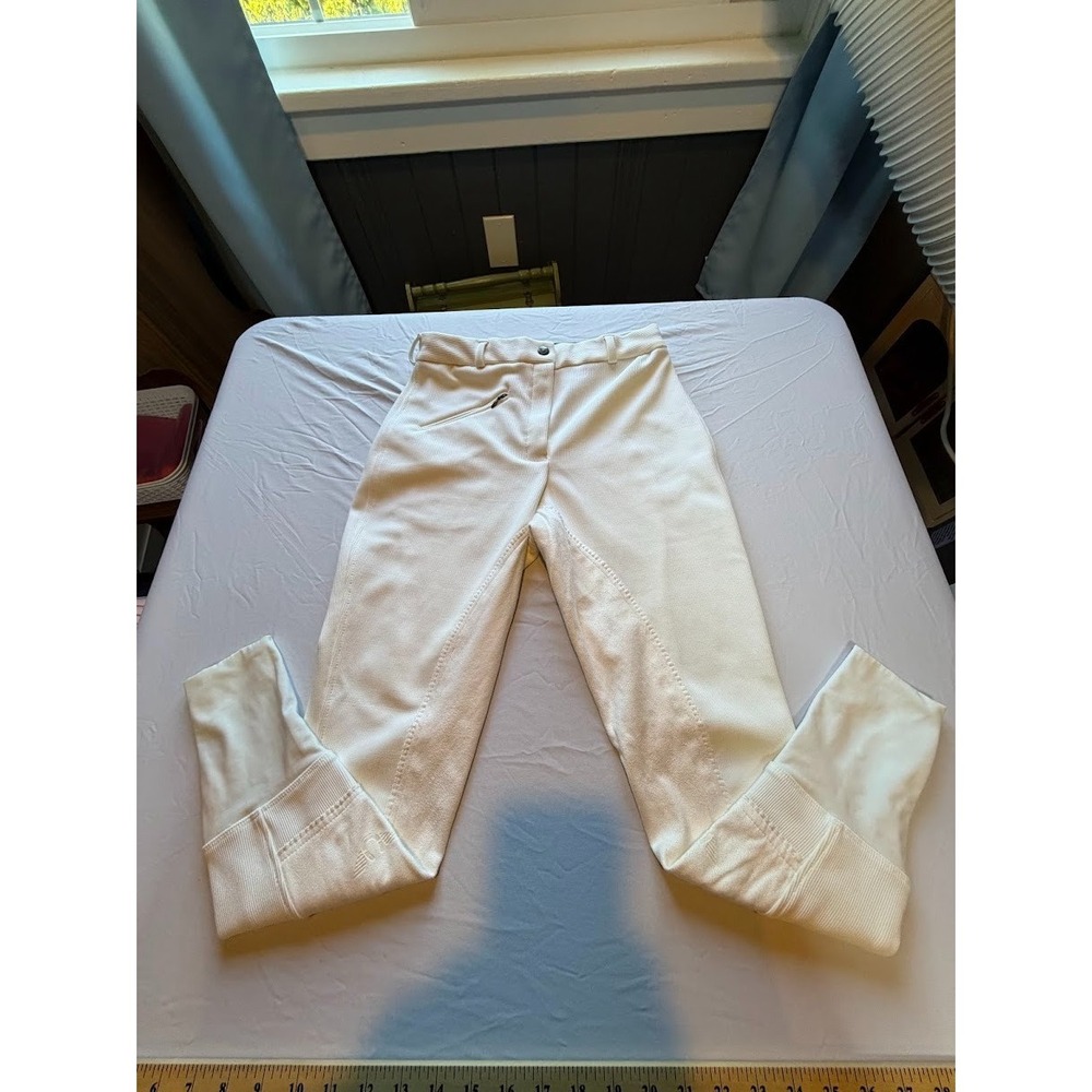 Ladie's Tuff Rider Ribb Full Seat Breeches Size 28